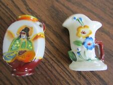 VINTAGE LOT OF TWO SMALL OCCUPIED IN JAPAN FIGURINES ABOUT 3 INCHES picture