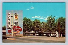 Greybull WY-Wyoming, Glenn's Motel, Advertising, Antique Vintage Postcard picture
