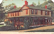 EAST LEE MASSACHUSETTS~OLD STRICKLAND HOUSE~1911 POSTCARD picture