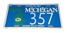 Antique Automobile Club Of America Michigan Central Fall Meet License Plate  picture
