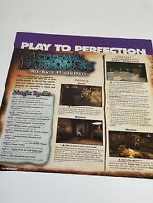 Eternal Darkness Vintage Advertisement Original Print Ad / Mini Strategy Guide picture