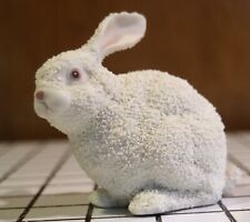 Dept 56 Porcelain Bisque Easter Bunny Rabbit Snowbunnies 1997 Figurine picture