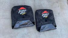 2 PACK Pizza Hut Insulated Black Delivery Carry Bags  picture