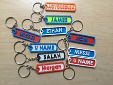 AOYOU3D-Dual Color Custom Name 3D printed Keychain, Made in USA picture
