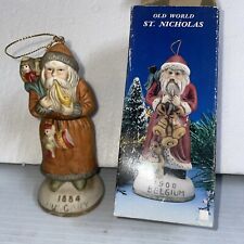 Vintage Old World Santa Claus 1884 Hungary Christmas Figurine picture
