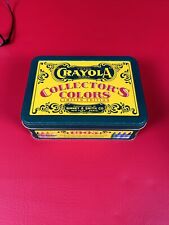 RARE Vintage 1991 CRAYOLA Collectors Colors Limited Edition Tin With 72 Crayons picture
