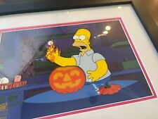 TREEHOUSE OF HORROR HOMER THE Simpsons DISNEY ORIGINAL ART CEL picture