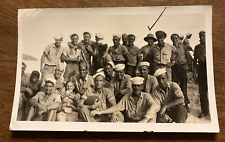 1940s WW2 US Navy Sailors Men Touching Chest Gay Interest Original Photo P11c17 picture