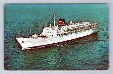 SS New Bahama Star, Ships, Transportation, Antique Vintage Souvenir Postcard picture