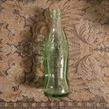 Vintage Coca Cola Glass Bottle Green Hobble Skirt Bottom picture