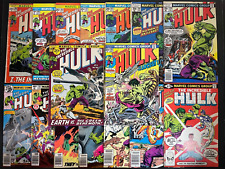 Incredible Hulk comic lot Bronze Age Marvel (16 issues) 146 185 194 265 Wein picture