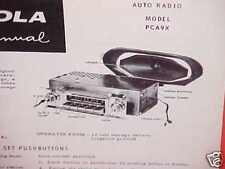 1959 PONTIAC BONNEVILLE CATALINA CONVERTIBLE MOTOROLA AM RADIO SERVICE MANUAL 59 picture