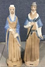 VTG Special Edition two decanters Queen Isabel I/King Fernando II Figures 15” picture