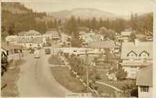PC CPA CANADA, LUMBY, B.C. , TOWN VIEW, VINTAGE REAL PHOTO POSTCARD (b6292) picture