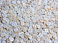 VTG Mother of Pearl buttons 1/8 - 1/2