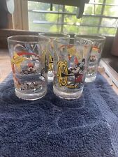 McDonalds Walt Disney World 100 Years of Magic Cups Glasses Collector Set of 4 picture