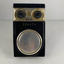 Zenith Royal 500D Deluxe Owl Mid-Century Modern Radio Black and Gold picture