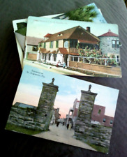 ST AUGUSTINE, FL  LOT OF 4 OLD POSTCARDS picture
