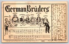 Comic Humor 1909 German Bruders Music Henry Schwabl Postcard picture
