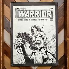 WARRIOR Fanzine #3 (1971) Scarce UK Comics / Barry Smith Cover Various Artists picture