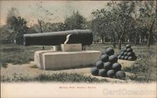 Newton,KS Military Park Harvey County Kansas S. Langsdorf & Co. Postcard Vintage picture