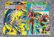 ROBOHUNTER #1 & THE STAINLESS STEEL RAT #1  HIGH GRADE EAGLE COMICS picture