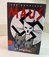 The Complete Maus, Parts I & II, Hardcover with Dust Jacket, Art Spiegelman picture