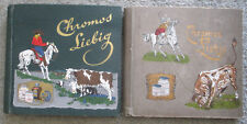 (2) LIEBIG Chromos Albums * Each Holds 50 Sets of 6 Cards (see many scans) picture