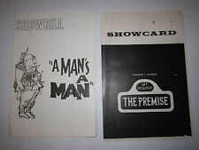 9 VINTAGE MUSICAL SHOW AND MORE BOOKLETS - HAIR, DOCTOR ZHIVAGO & MORE - OFC-1 picture