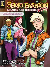 Shojo Fashion Manga Art School, Boys: How to Draw Cool Characters, Action... picture