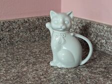 Vintage Takahashi San Francisco Cat Creamer Tea Pot Light Blue picture