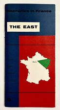 1955 Eastern France Itineraries Vintage Travel Tours Booklet Alsace Champagne picture
