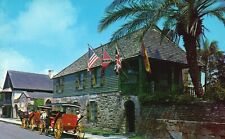 Postcard FL Saint Augustine Florida The Oldest House Chrome Vintage PC H3321 picture
