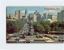 Postcard Benjamin Franklin Parkway Philadelphia Pennsylvania USA picture