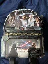 Loungefly Star Wars Backpack A New Hope Final Frames Mini Backpack Bag  picture