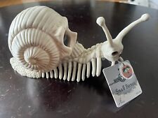 NEW Skeleton Snail Crazy Bonez Bones Halloween Decor Decoration Prop Skull picture