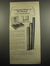 1955 Dunhill Cigars Ad - A limited edition of fine Havanas picture