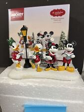 Christmas Village Disney Donald Duck Mickey Friends Caroling St Nicholas Square picture