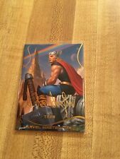2022 SKYBOX MARVEL MASTERPIECES THOR CARD #89 TIER LEVEL 4 GOLD SIGNATURE SERIES picture