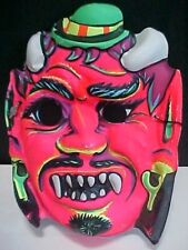 Vintage Ben Cooper Halloween Costume Mask Devil picture
