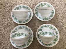 Set of 4 Noritake Madera #5106 Cups & Saucers  picture