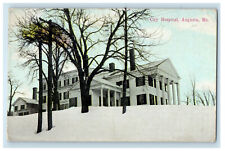1911 City Hospital Building, Augusta Maine ME Posted Antique Postcard picture