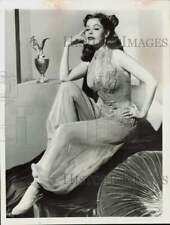 1953 Press Photo Actress Arlene Dahl at Universal City, California - kfa52819 picture