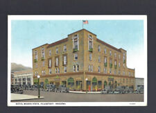 c.1920s Hotel Monte Vista Flagstaff Arizona AZ Old Cars Postcard UNPOSTED picture