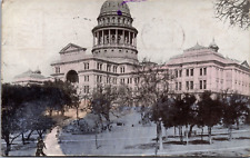 Postcard Texas State Capitol Austin Most Expensive Capitol in US 1910 picture