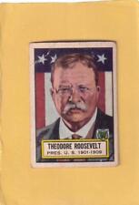 1952 Topps Look and See #6 Theodore Roosevelt G/VG Good/Very Good #27970 picture