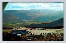 Manchester VT-Vermont, Aerial Sky Line Inn, Summit Mt Equinox, Vintage Postcard picture