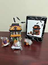 Department 56 Mini Halloween House Set of 4 #35038 -NEW picture