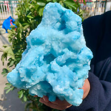 5LB   Heteropolar of Chinese blue heteropolar Druze blue grape like crystal picture