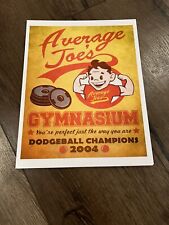 DODGEBALL Average Joe’s Gym Art Print Photo 11x14